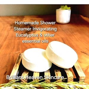 White Shower Steamer